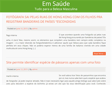 Tablet Screenshot of emsaude.com